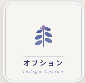 オプション　インディゴ20%